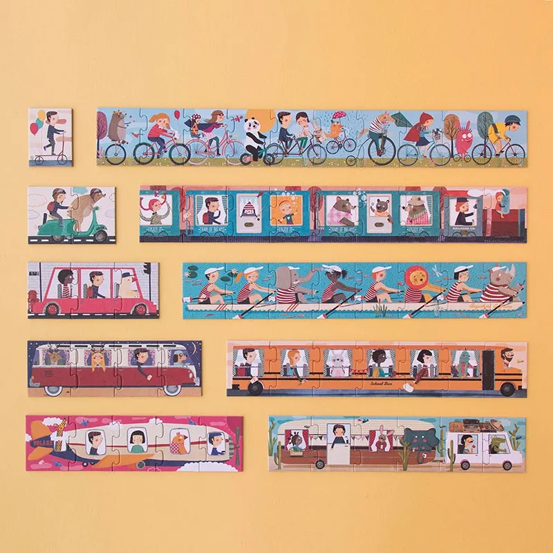 10 Travellers Puzzle Londji - Imagen 2