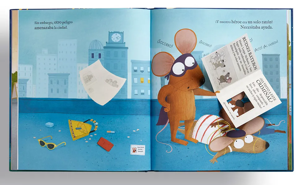 SUPERRATÓN Y LA AMENAZA DEL VOLCÁN - Imagen 3