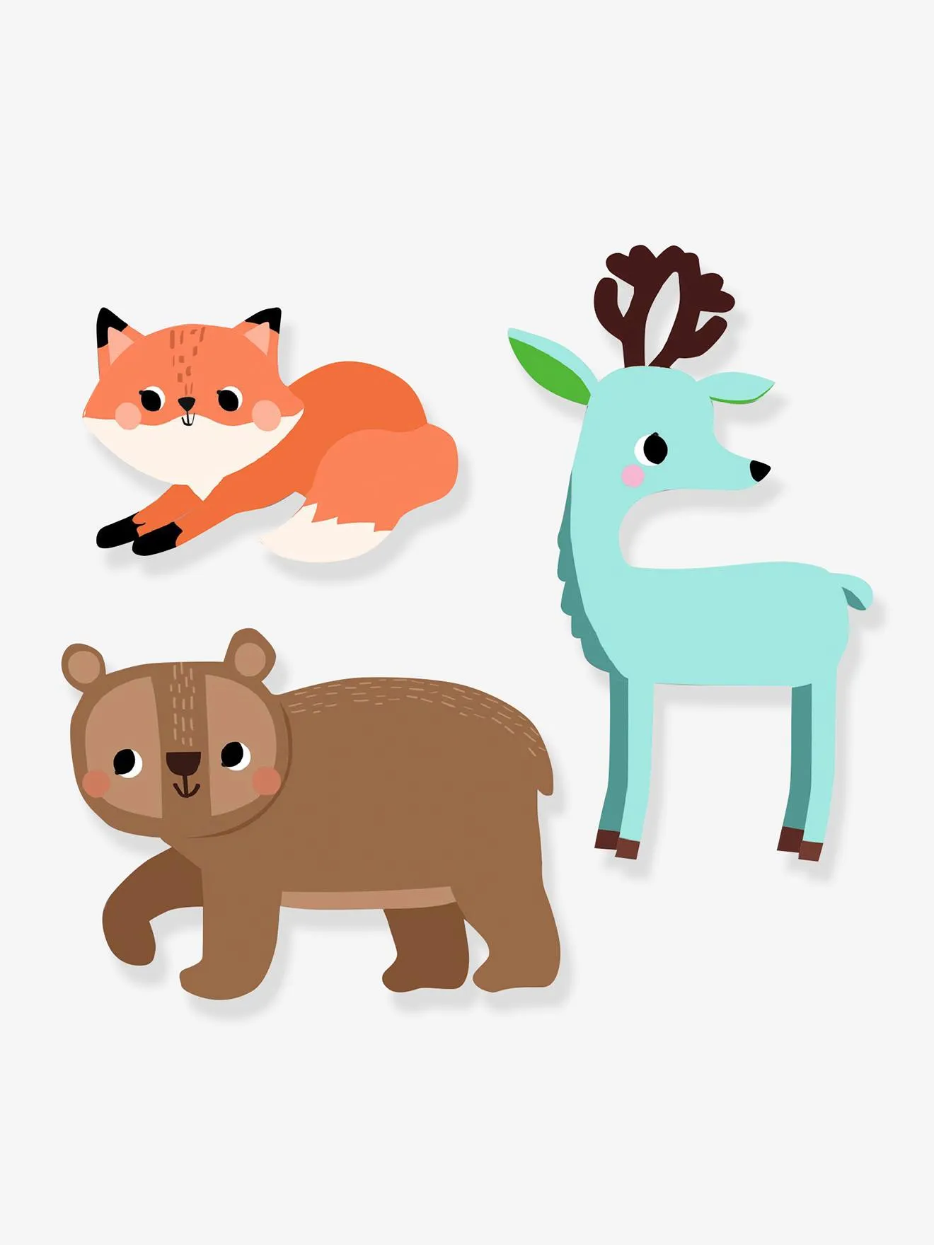 Pegatinas Animales del Bosque Djeco - Imagen 2