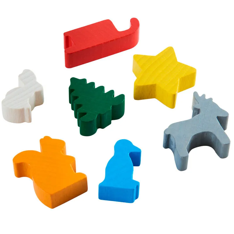 Animal sobre Animal Un juego de Apilar de Navidad - Imagen 4