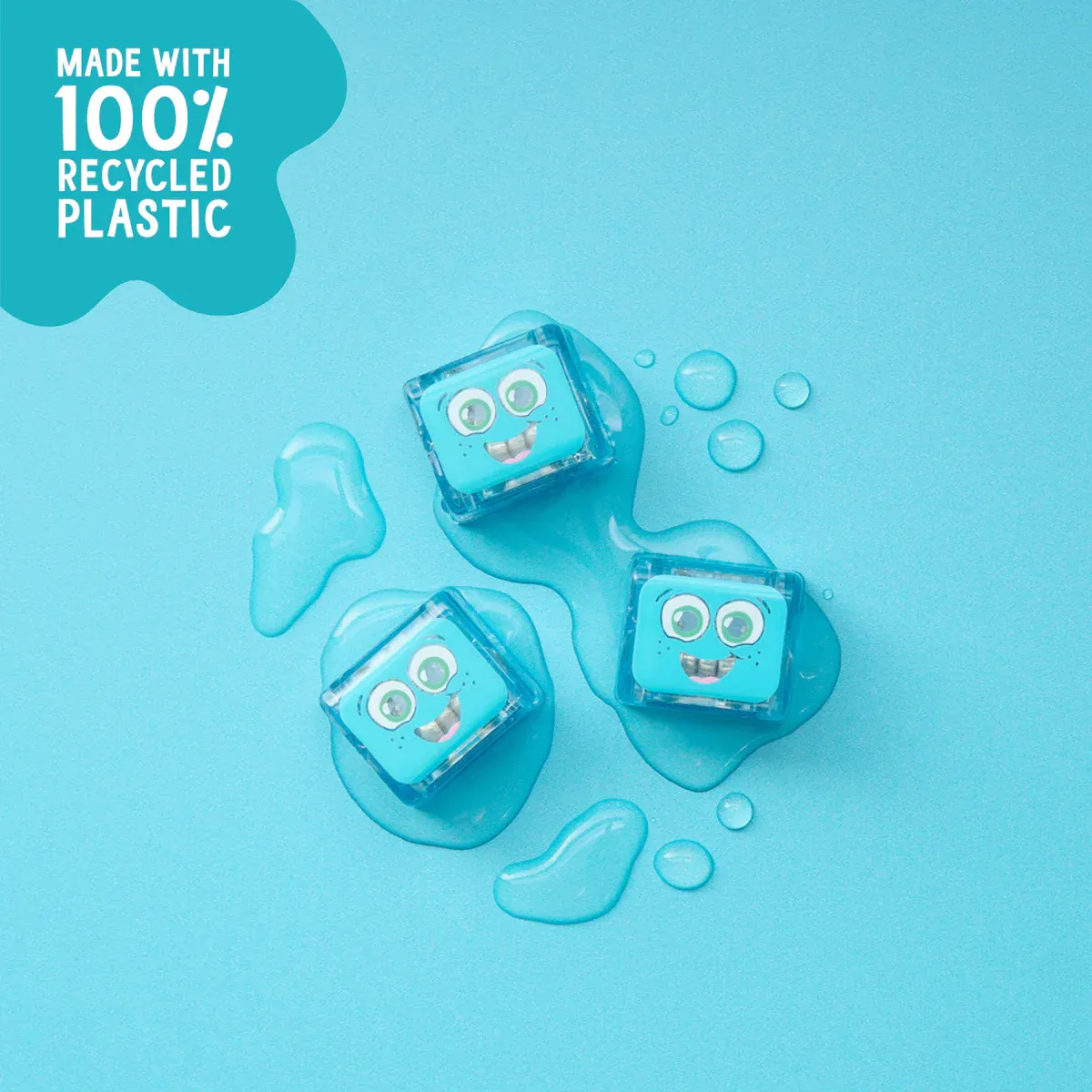 GloPals Cubos Luz Blair Azul 4 unidades - Imagen 4