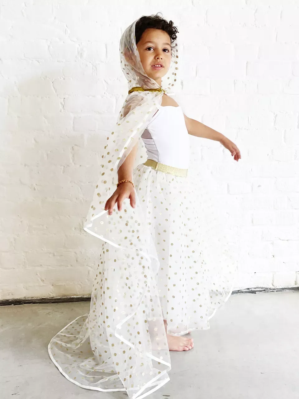 Falda Larga Golden Dots Ratatam - Imagen 4