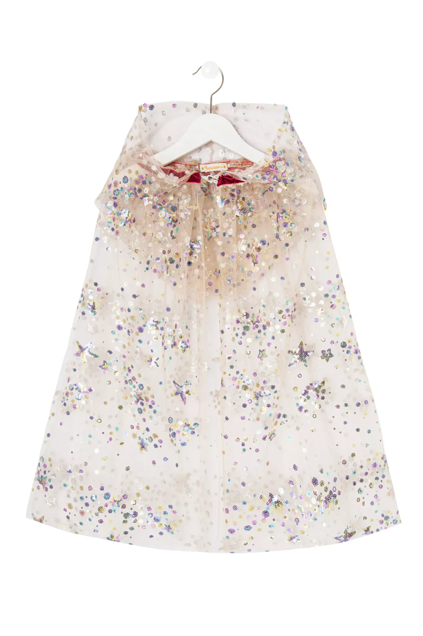 Capa de Hada Bordada Multicolor Ratatam