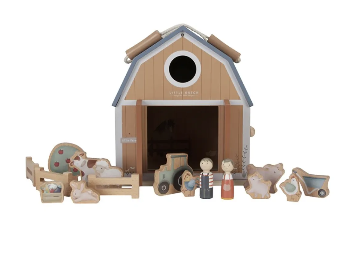 Casa Granja de Muñecas Little Farm FSC Little Dutch