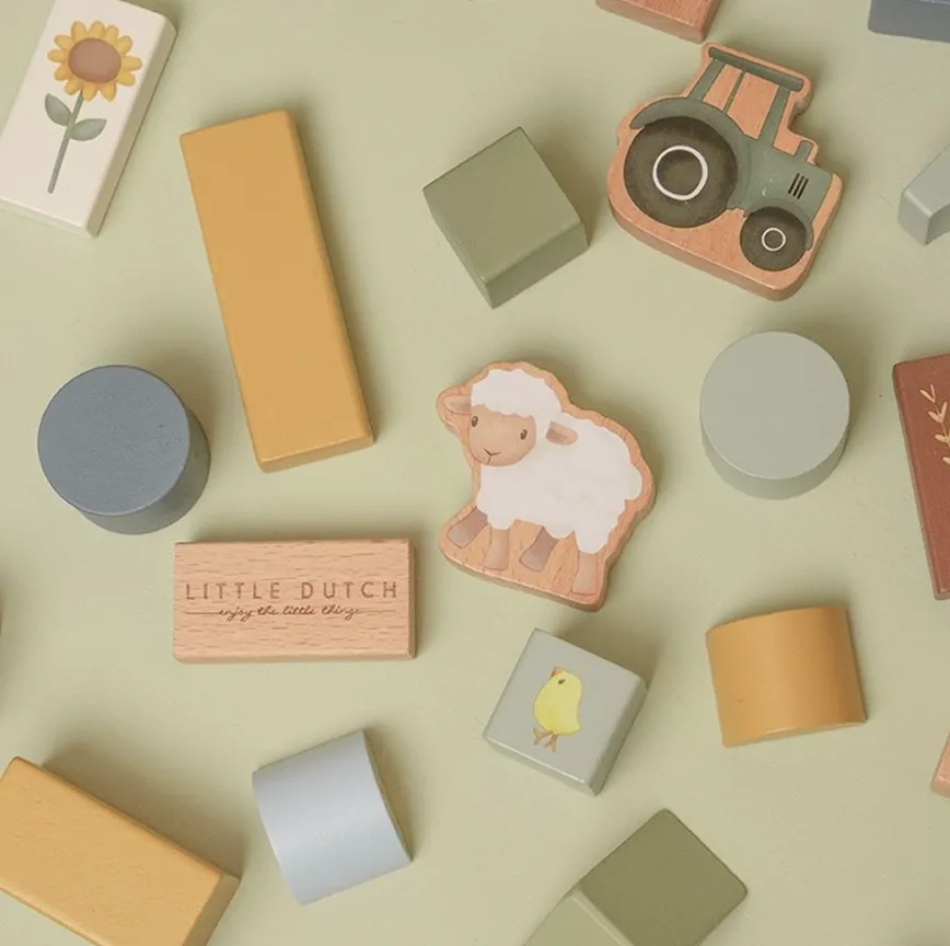 Bloques de Construcción Little Farm FSC Little Dutch - Imagen 4