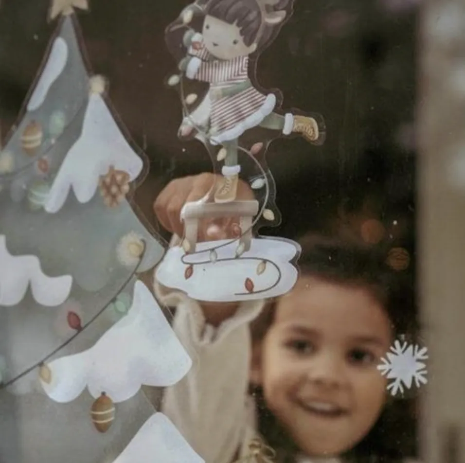 Pegatinas de Ventana de Navidad Little Dutch - Imagen 2