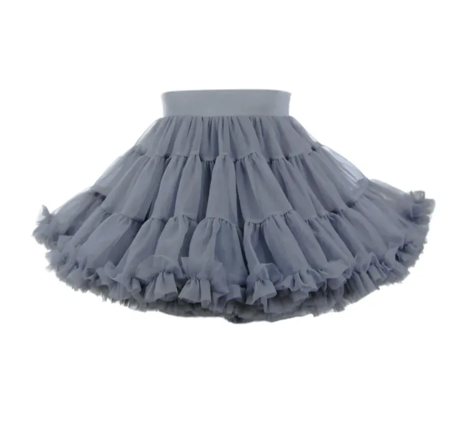 Falda Tutú de Volantes Maybelle Charcoal