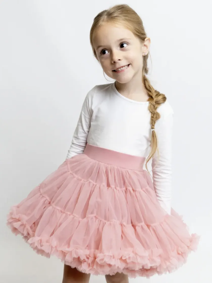 Falda Tutú Volantes Maybelle Rosa - Imagen 3