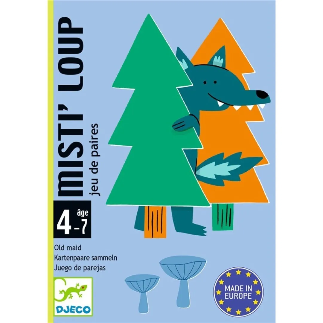 Juego de Cartas Misti’Loup Djeco