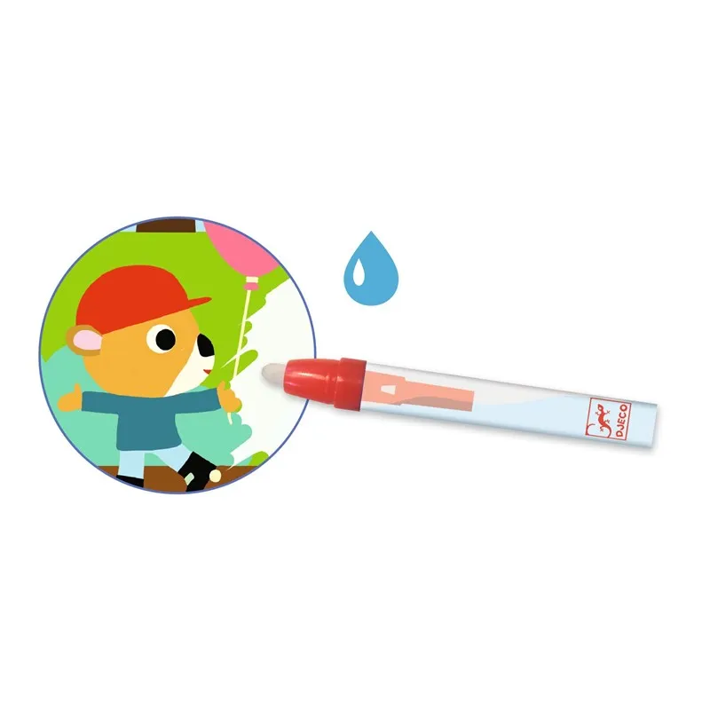 Colorear con Agua en el Parque Djeco - Imagen 4