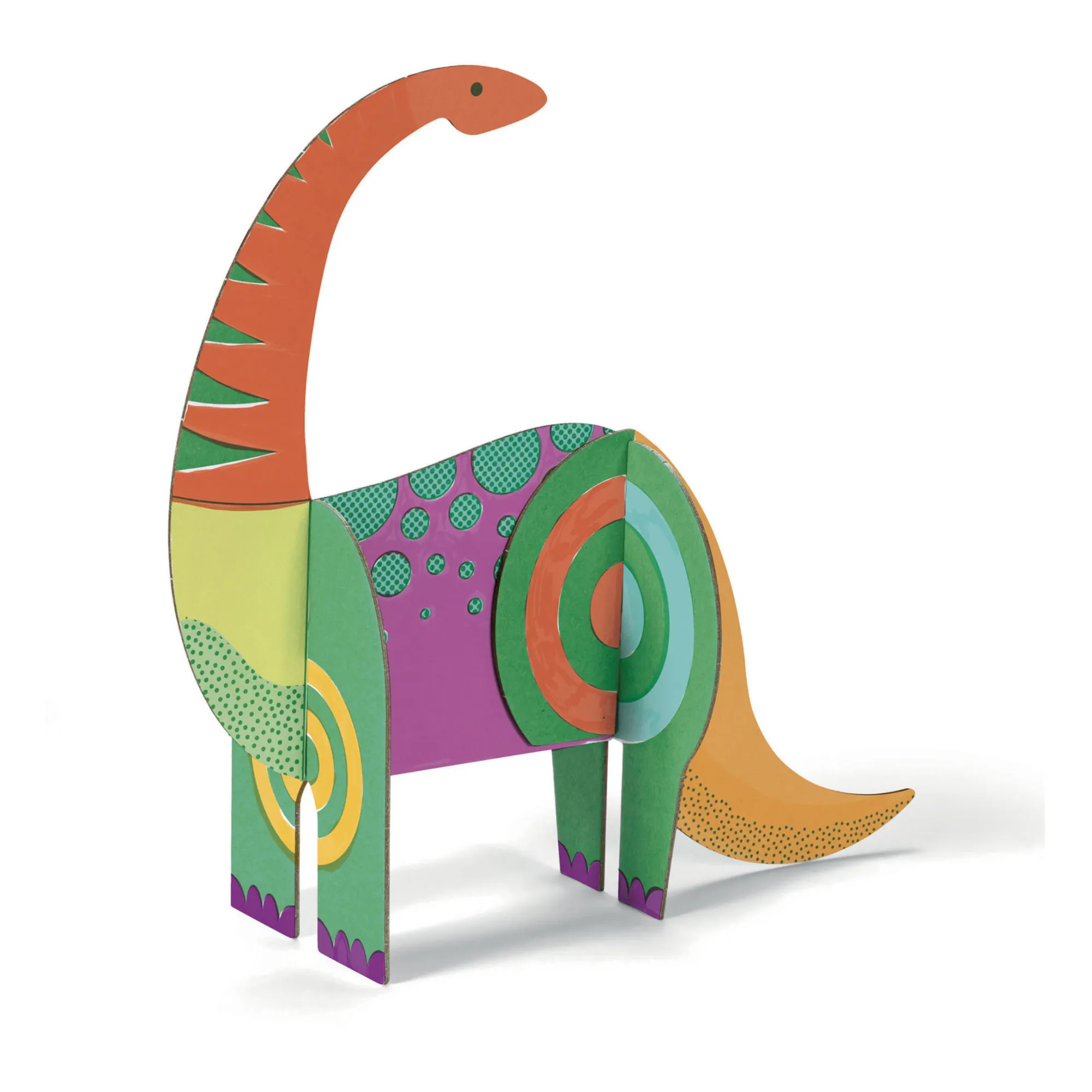 DIY Dinosaurios Colorea, Construye y Juega