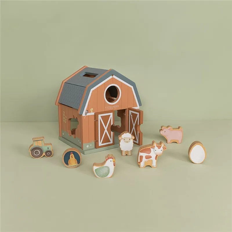 Encaja las Formas Little Farm FSC Little Dutch - Imagen 3