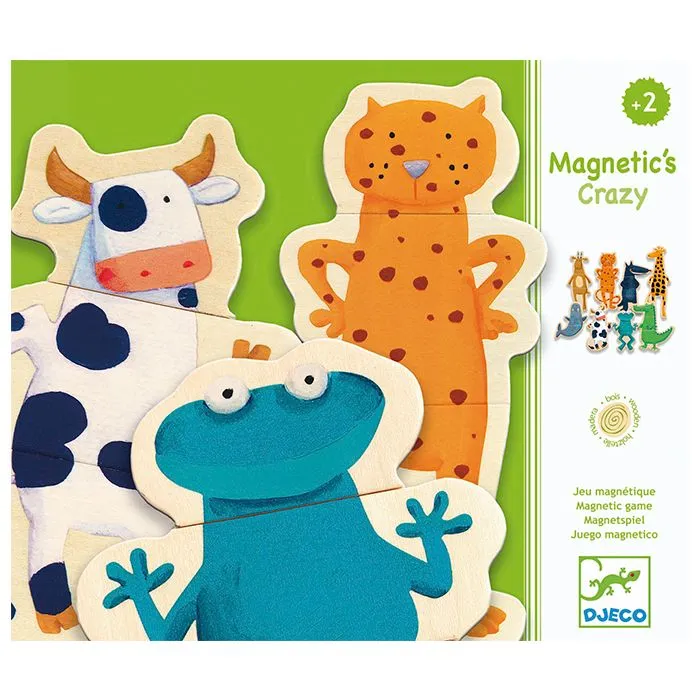 Juego Magnético Crazy Animals Djeco