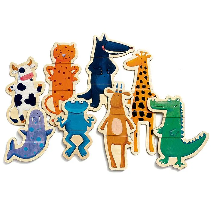 Juego Magnético Crazy Animals Djeco - Imagen 2