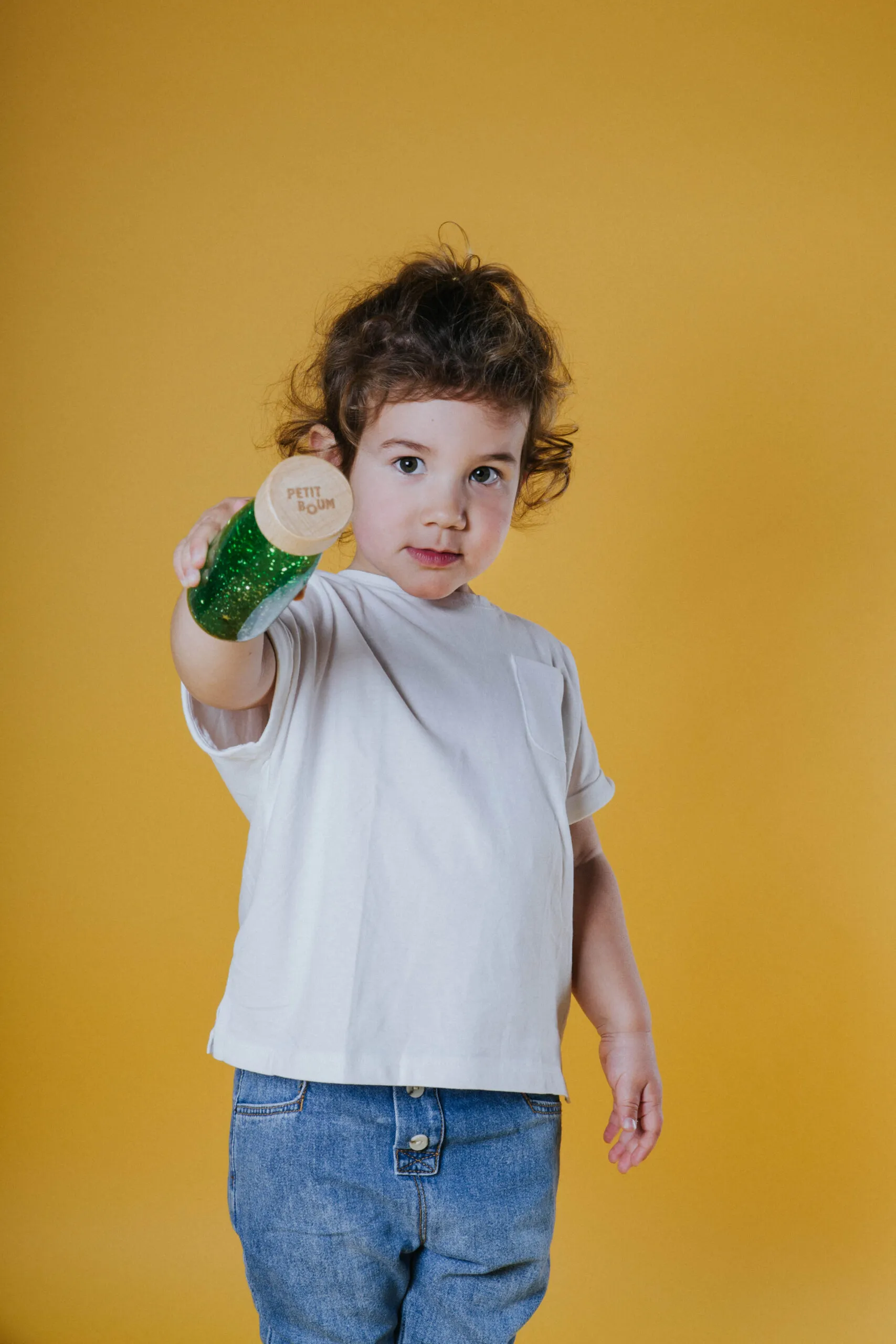 Petit Boum Float Bottle Green - Imagen 3