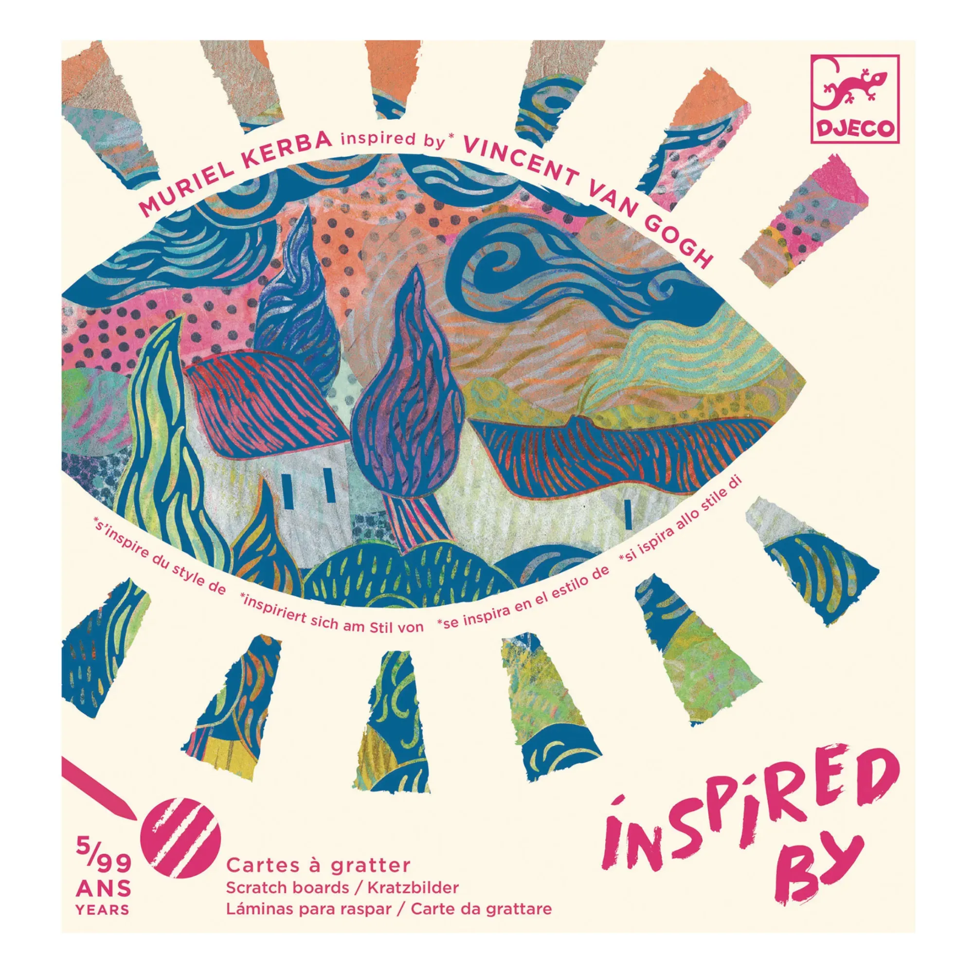 Inspired by Vincent Van Gogh Djeco