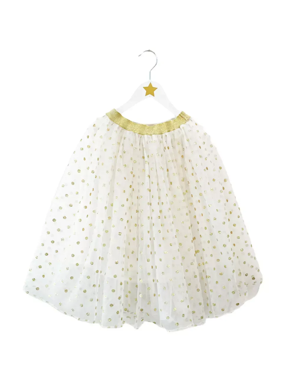 Falda Larga Golden Dots Ratatam