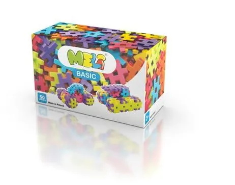 Bloques Meli Basic 50 piezas