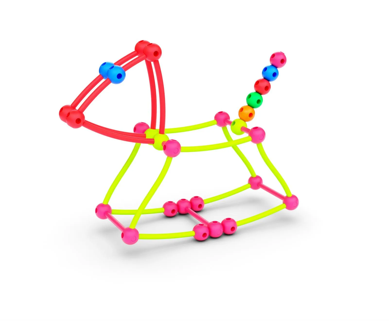 Bloques Meli Stik Neón 150 pcs - Imagen 2