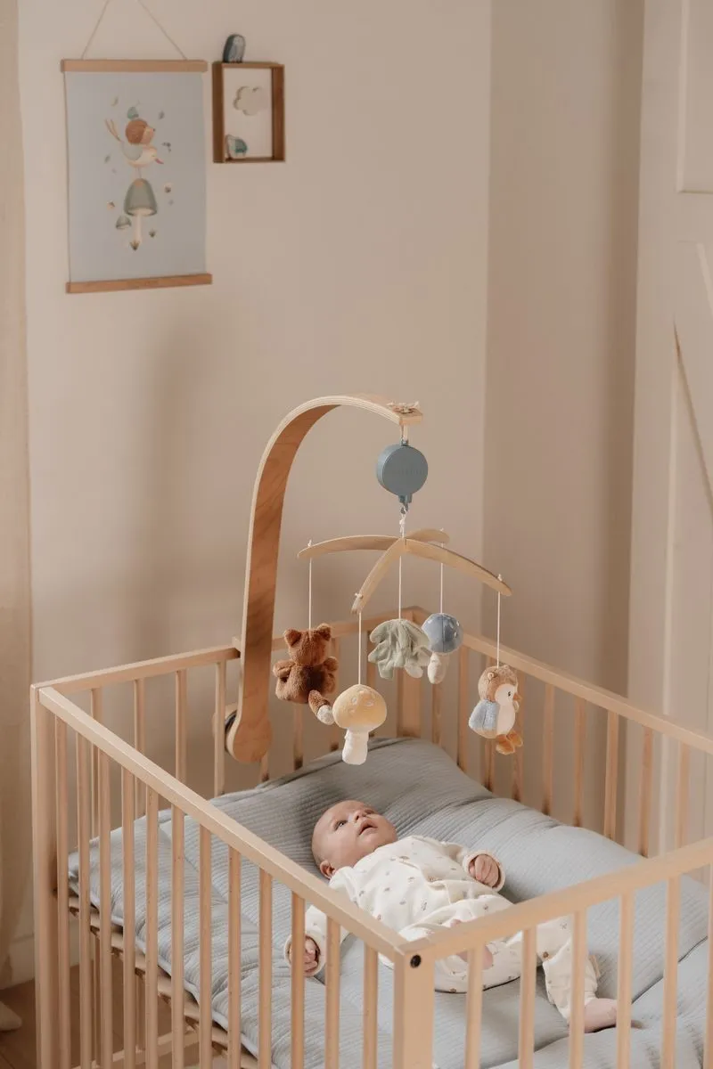 Móvil Musical de madera Forest Friends FSC Little Dutch - Imagen 5