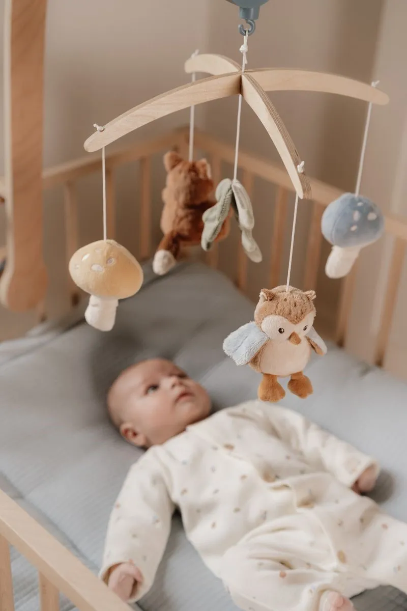 Móvil Musical de madera Forest Friends FSC Little Dutch - Imagen 6