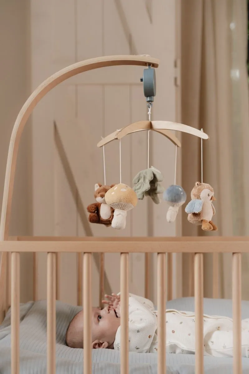 Móvil Musical de madera Forest Friends FSC Little Dutch - Imagen 7