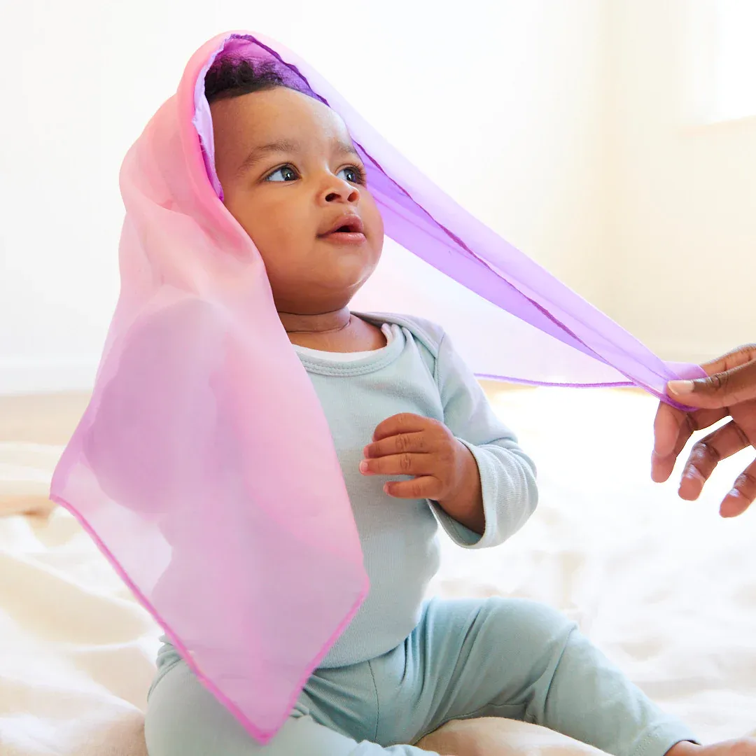 Pañuelo de Seda Mini Playsilk Blossom Sarah´s Silks - Imagen 7