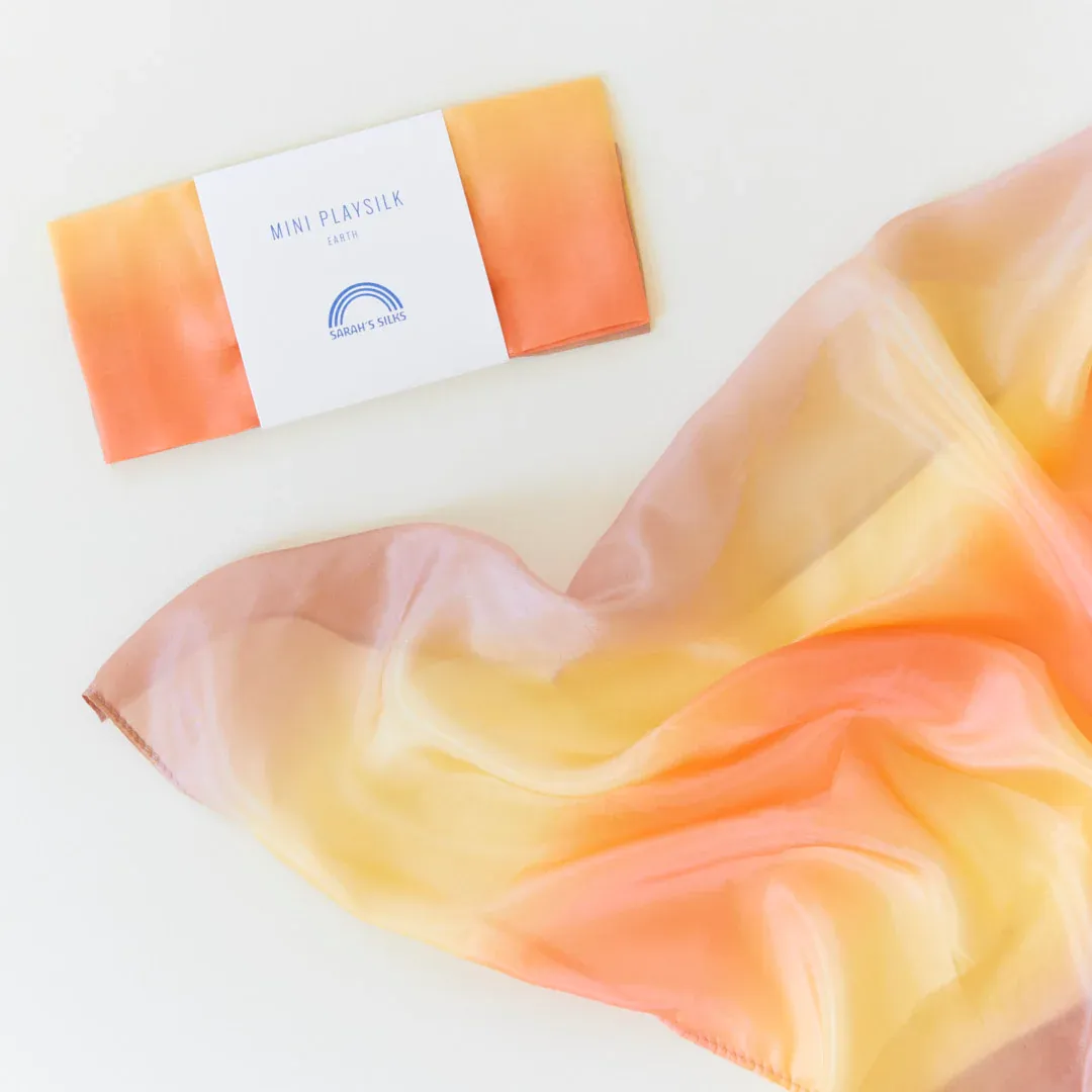 Pañuelo de Seda Mini Earth Playsilk Desert Sarah´s Silks