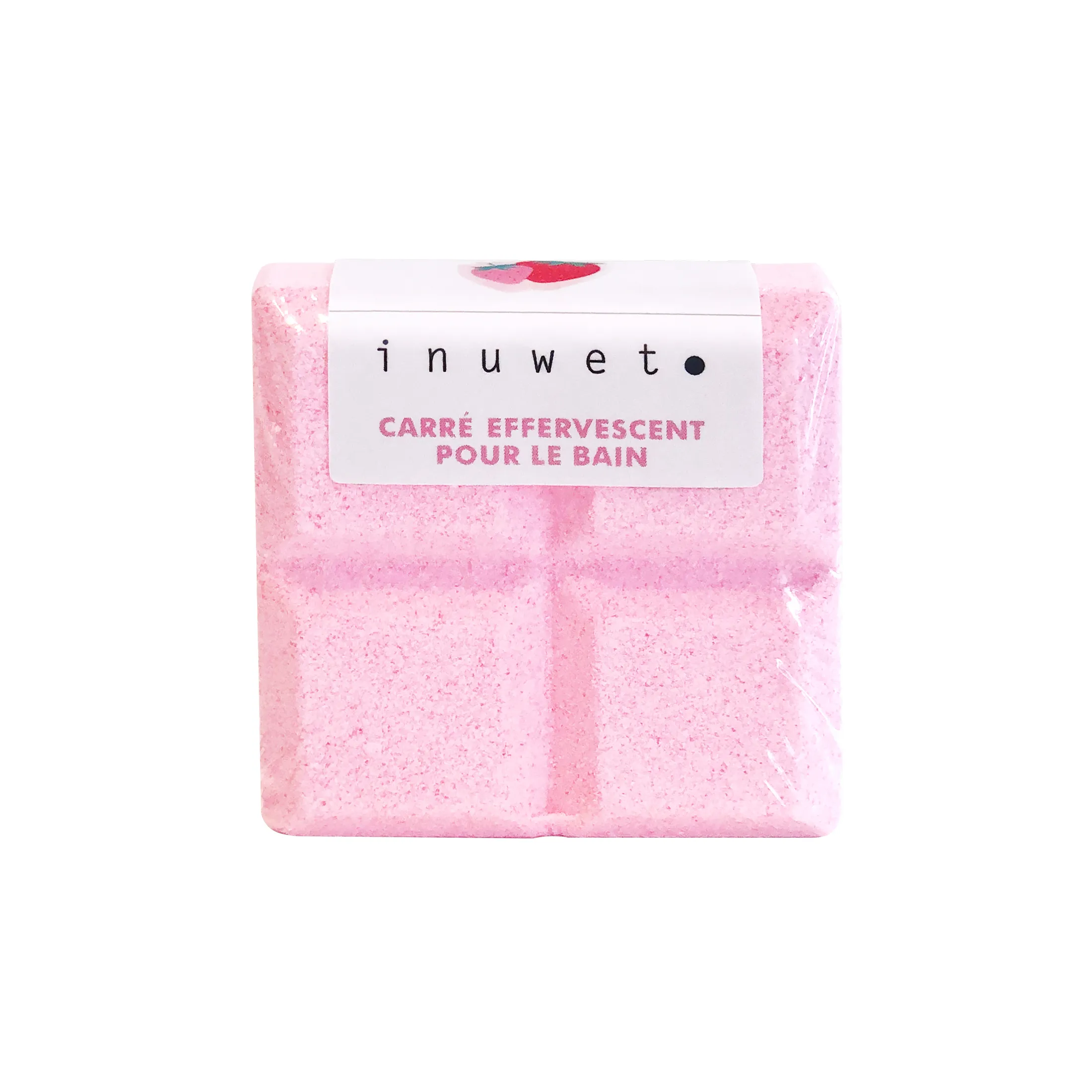 Mini Tableta Efervescente para el Baño – Fresa