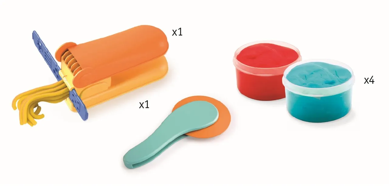 Moldear Rizos y Cabello liso con Plastilina Djeco - Imagen 3