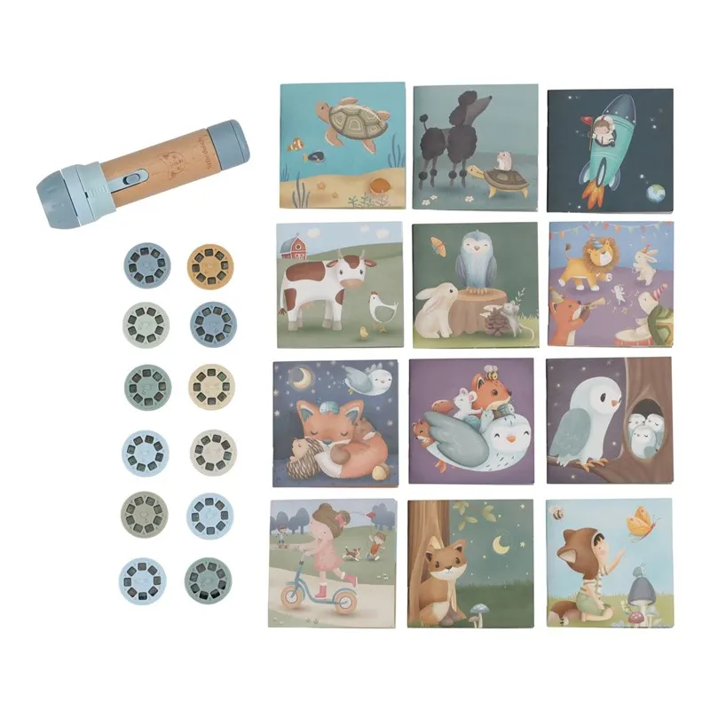 Proyector Linterna Azul Little Dutch - Imagen 5