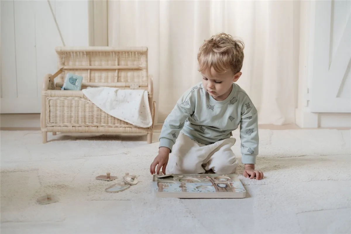 Puzzle Encajable con Sonido Forest Friends FSC Little Dutch - Imagen 5