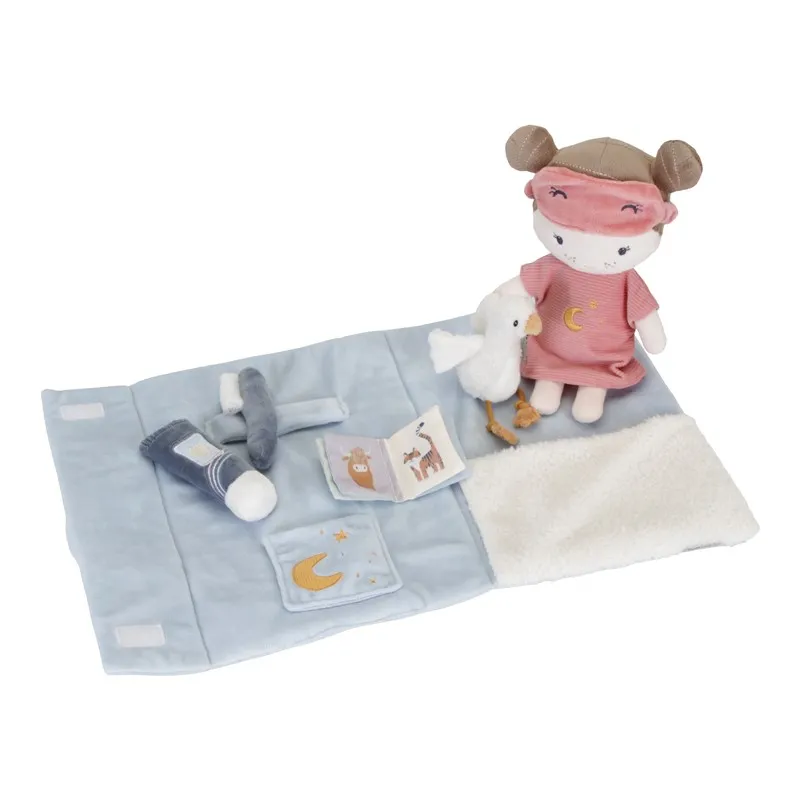 Playset Noche Fuera con Muñeca Blandita Rosa Little Dutch - Imagen 3