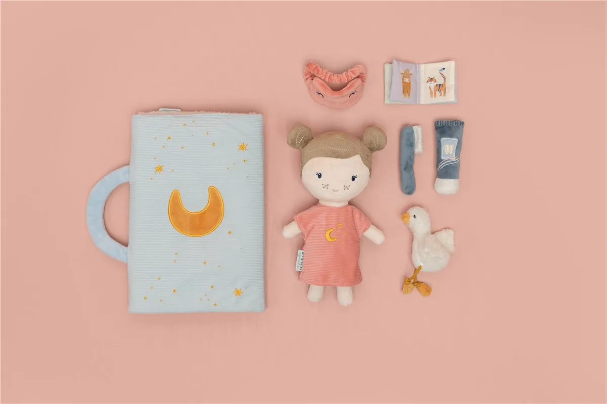 Playset Noche Fuera con Muñeca Blandita Rosa Little Dutch - Imagen 6