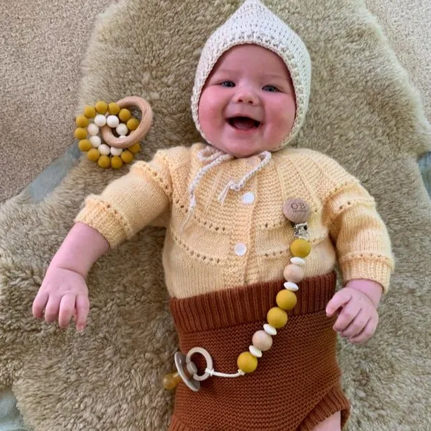 Portachupetes Cúrcuma OB Design - Imagen 3