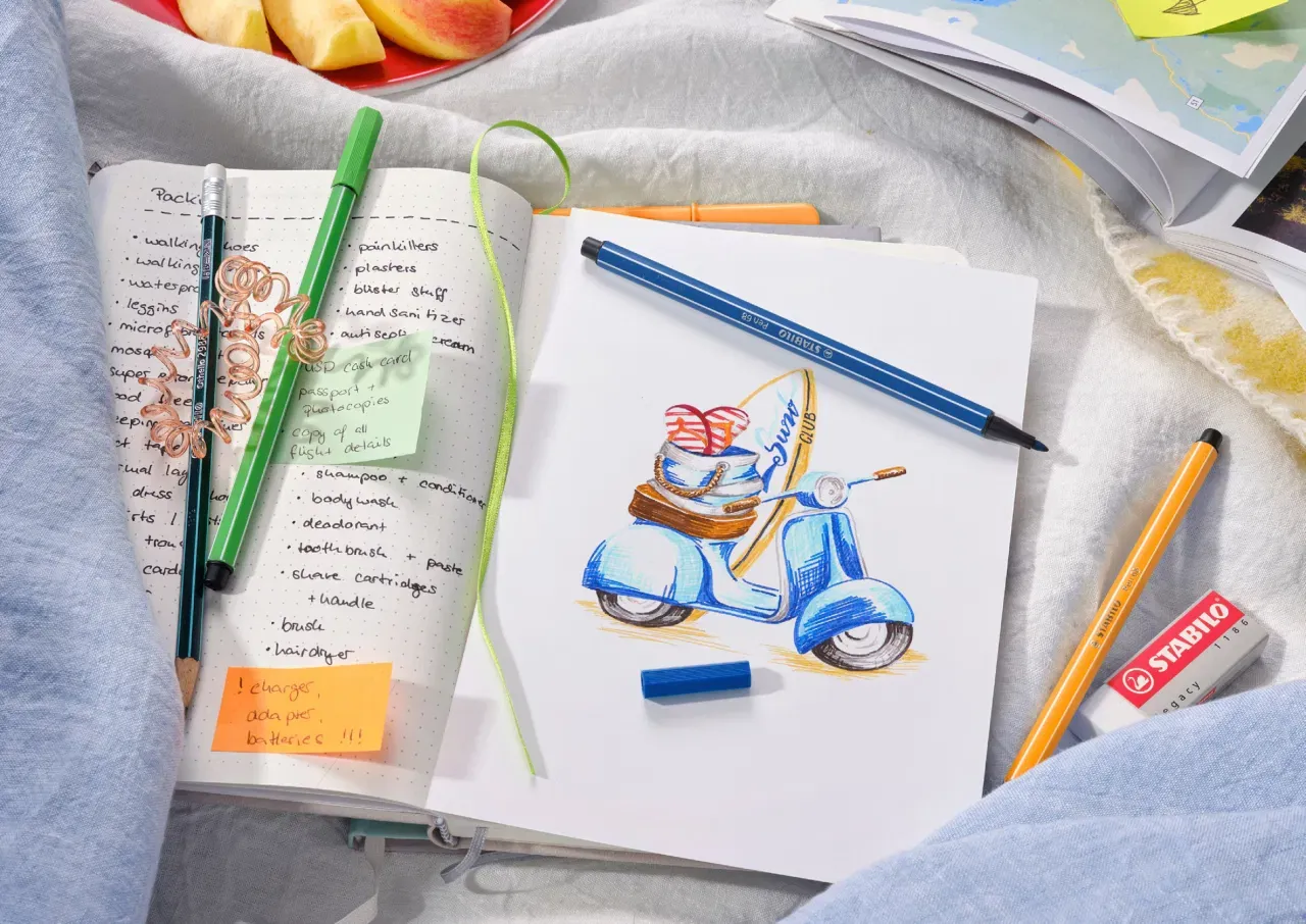 Stabilo Pen 68 Pastel Estuche de 8 ud. - Imagen 5