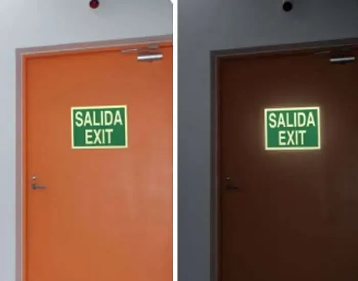 Señales de seguridad : Salida de emergencia - Imagen 2