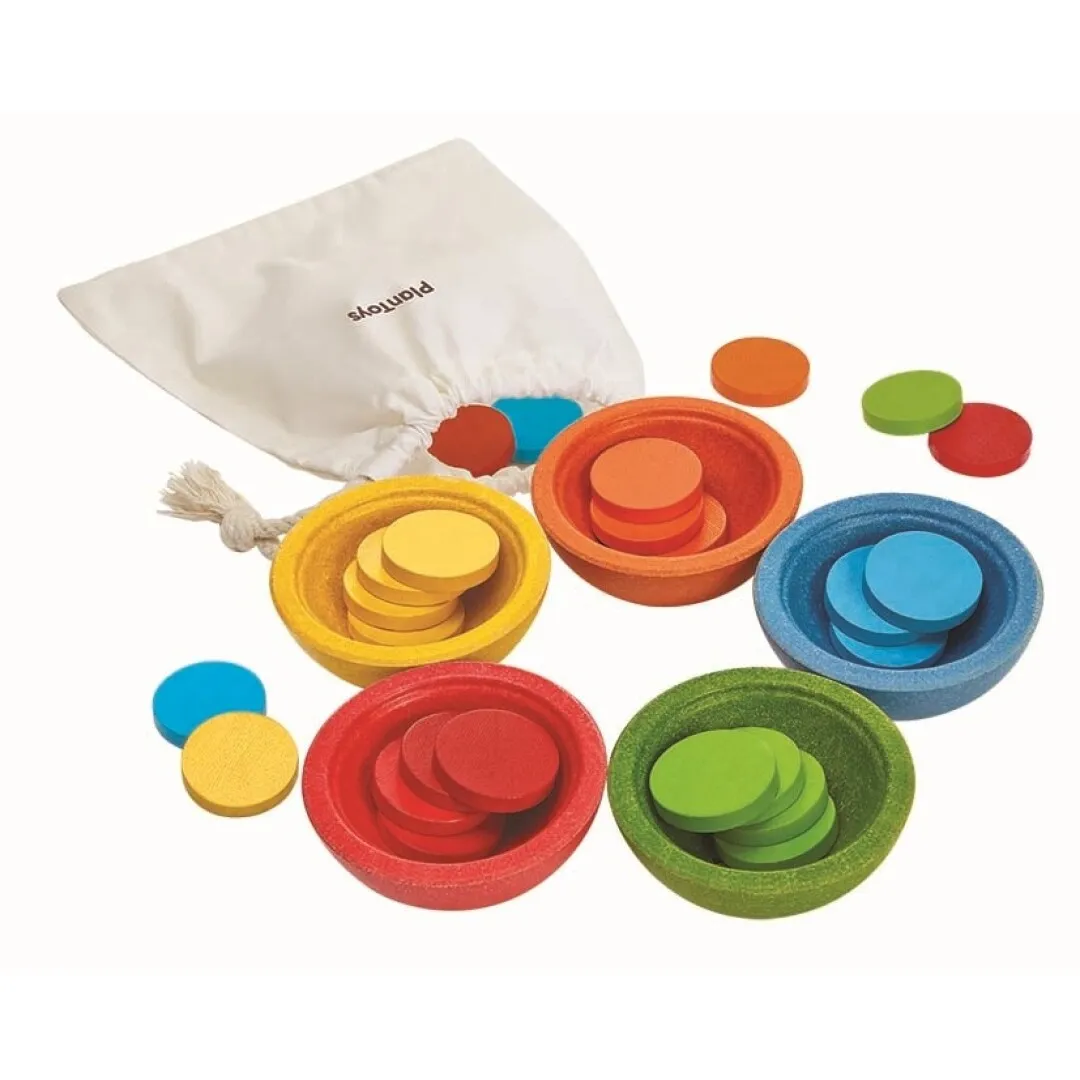 Tazas Ordena y Cuenta Plantoys