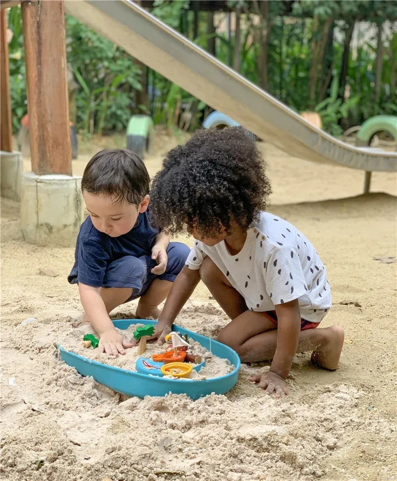 Bandeja para juego Sensorial Water Play Set Plantoys - Imagen 2