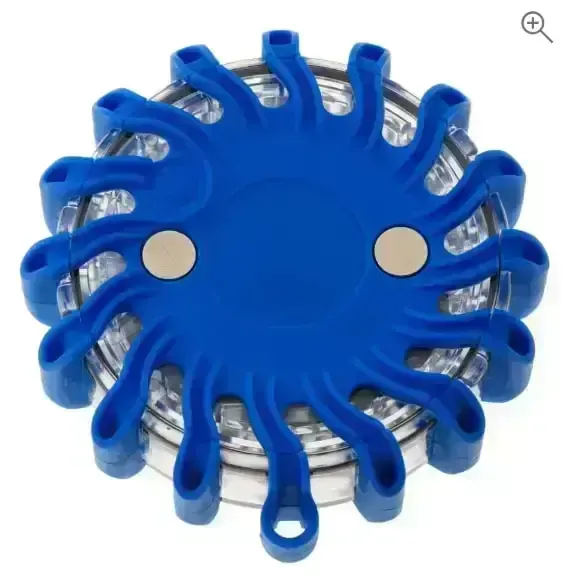 Maletín de 6 balizas de señalización LED Azul - Imagen 2