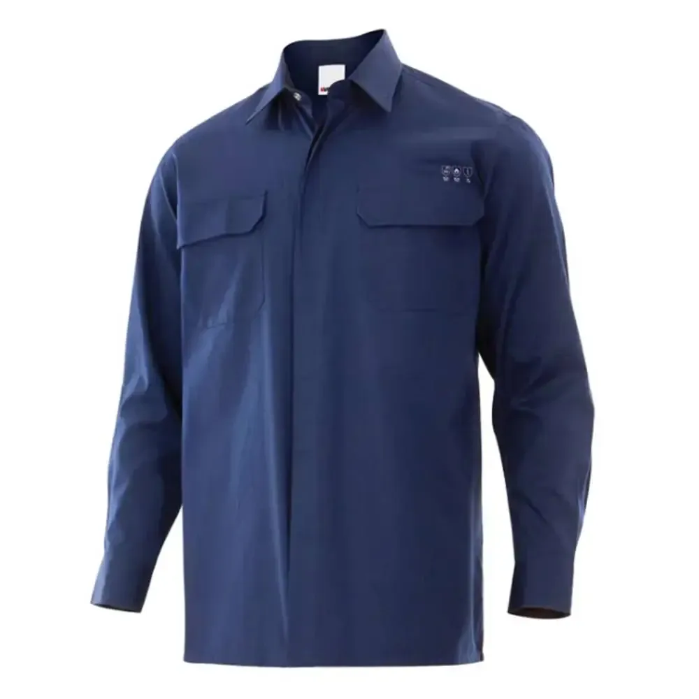 Camisa ignífuga y antiestática Velilla 605003