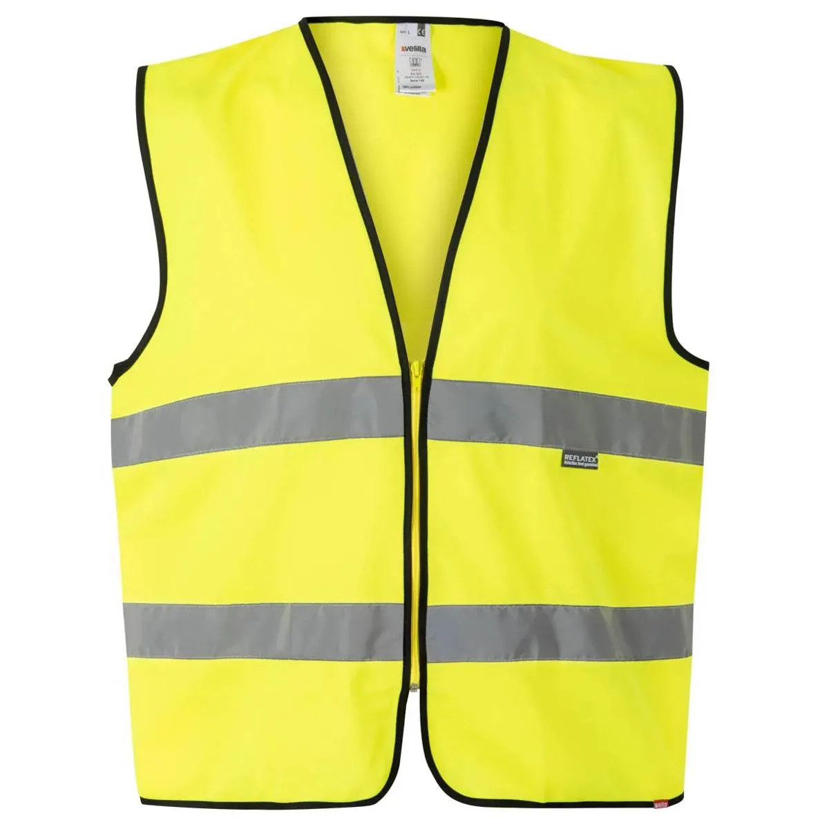 Chaleco alta visibilidad cremallera Velilla 145