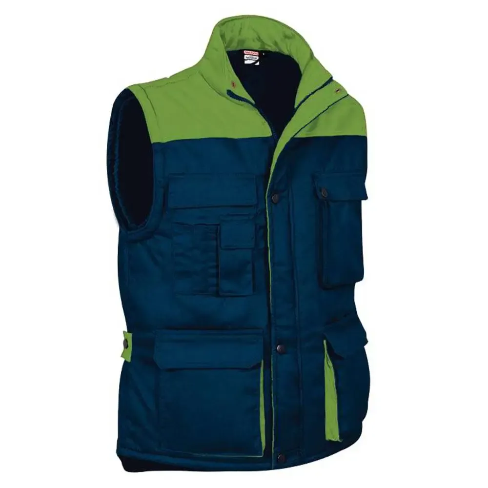 Chalecos trabajo multibolsillos bicolor Valento Thunder - Imagen 4