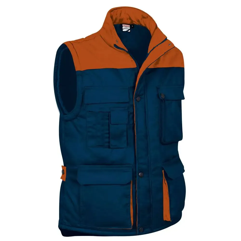 Chalecos trabajo multibolsillos bicolor Valento Thunder - Imagen 7