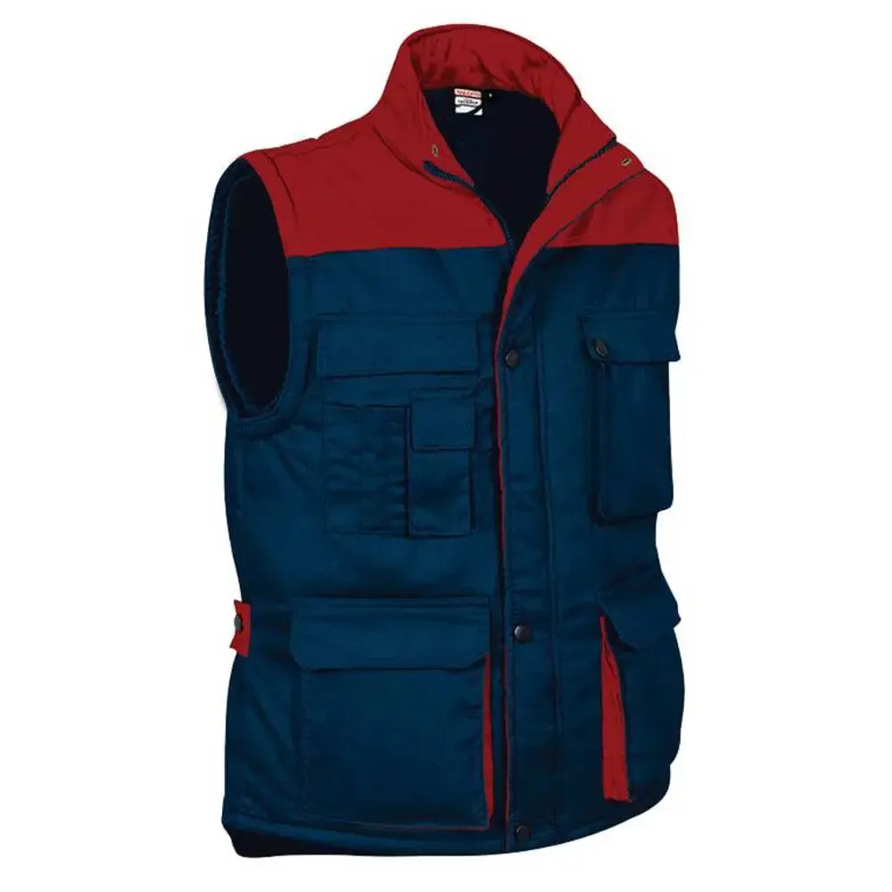 Chalecos trabajo multibolsillos bicolor Valento Thunder - Imagen 9