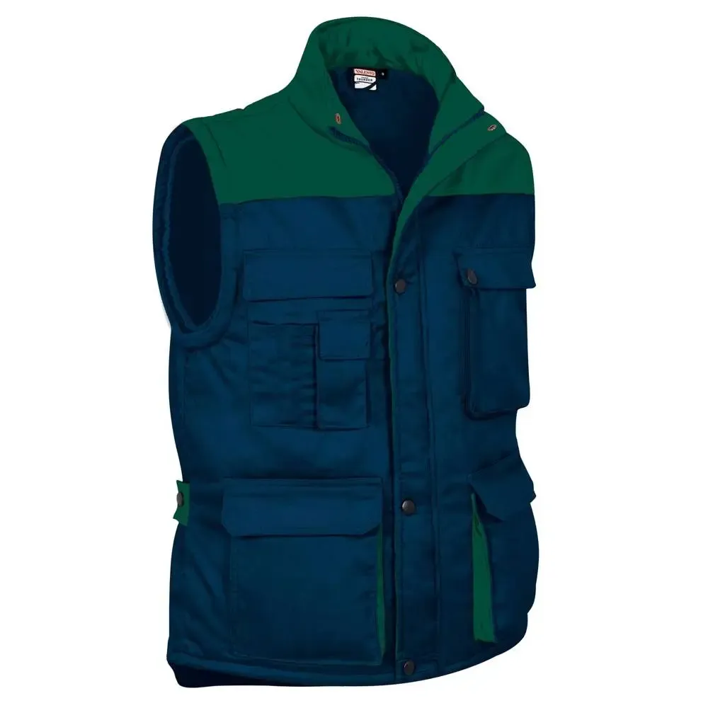 Chalecos trabajo multibolsillos bicolor Valento Thunder - Imagen 6
