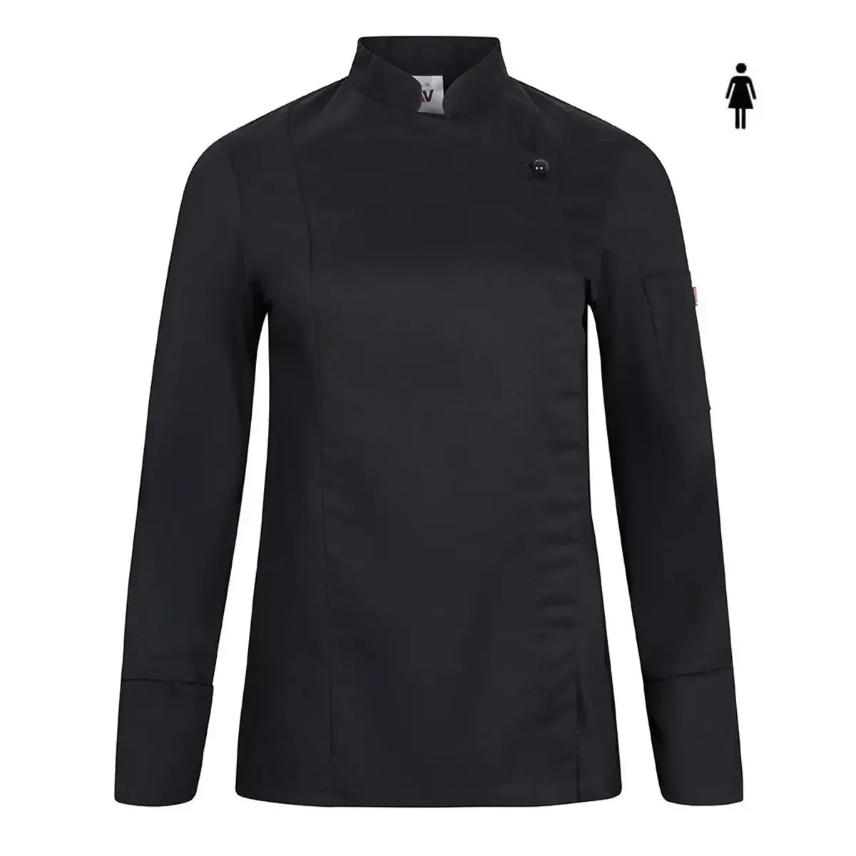 Chaquetas de cocina mujer con cremallera 405203TC Velila