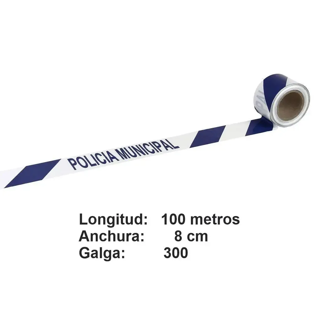 Cinta de balizamiento de Policía Municipal – Galga 300