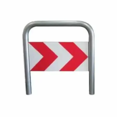 Protector para contenedores basura Rojo – Blanco - Imagen 2