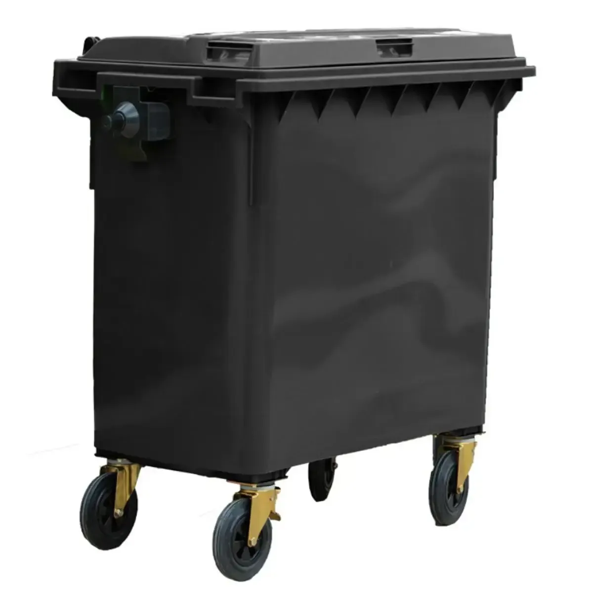 Contenedor basura 800 litros weber 4 ruedas